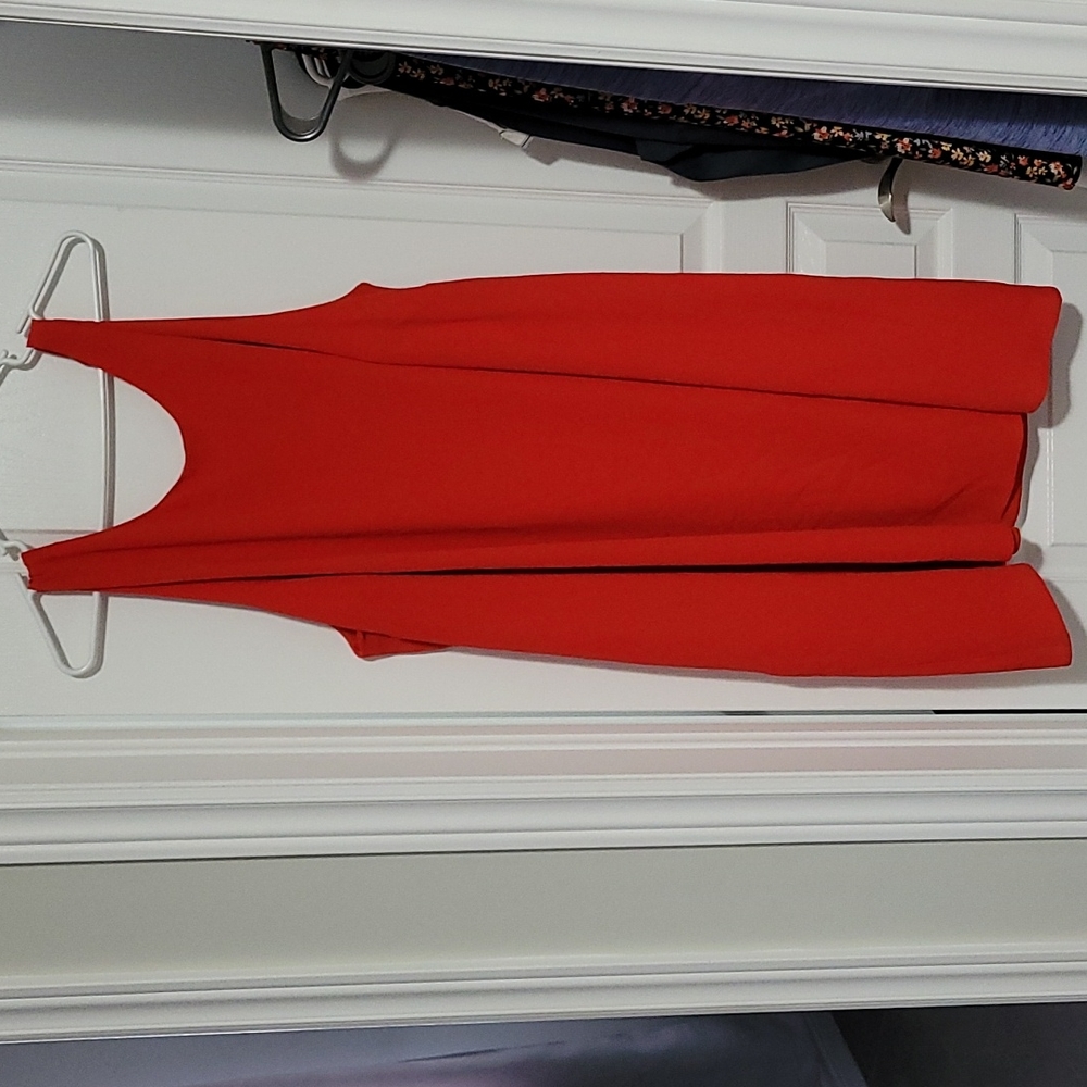 Red dress never worn